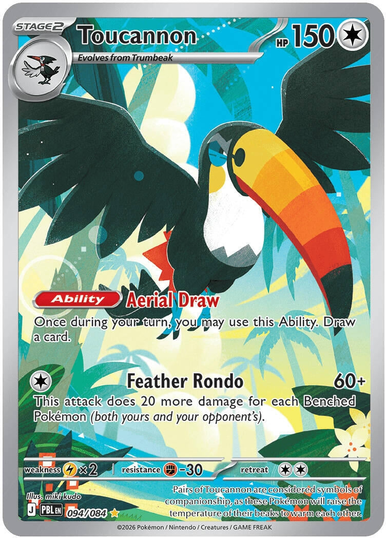 Image for Toucannon (094/084) [ME05: Pitch Black] {ME05} - Pokemon
