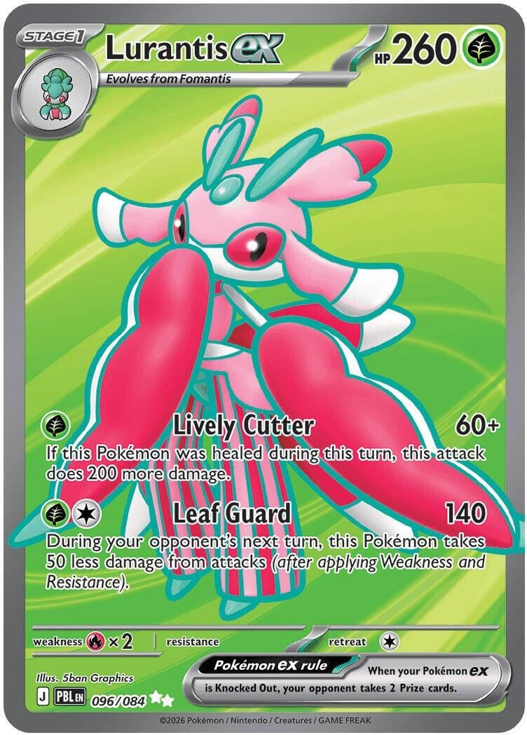 Image for Lurantis ex (096/084) [ME05: Pitch Black] {ME05} - Pokemon