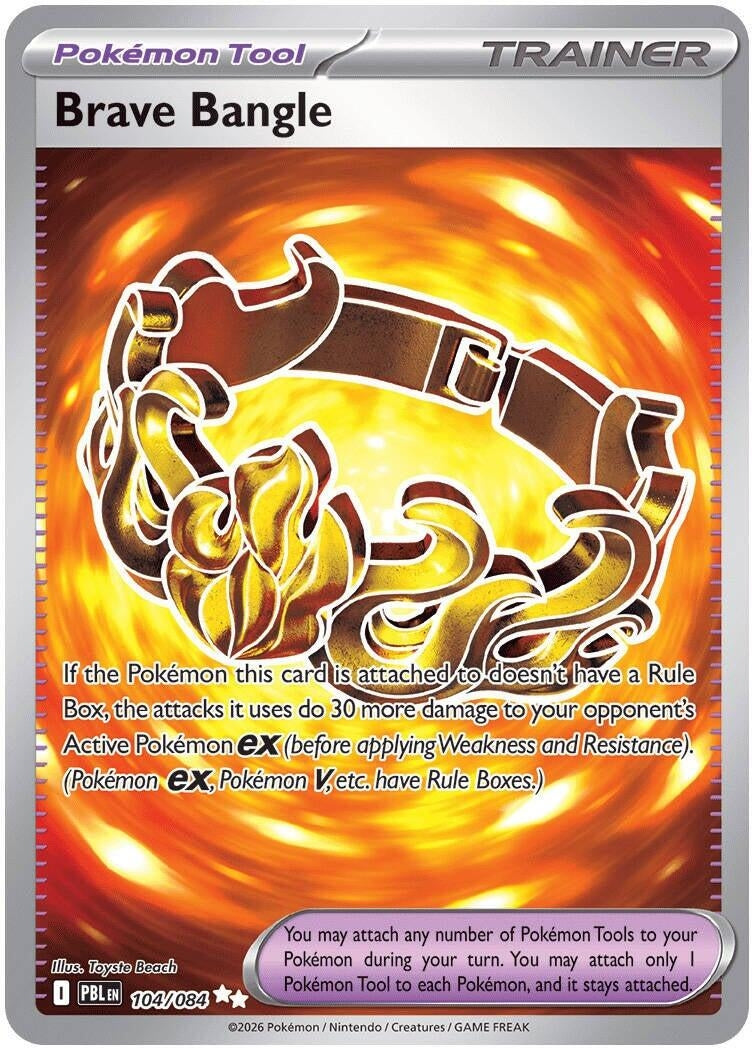 Image for Brave Bangle (104/084) [ME05: Pitch Black] {ME05} - Pokemon