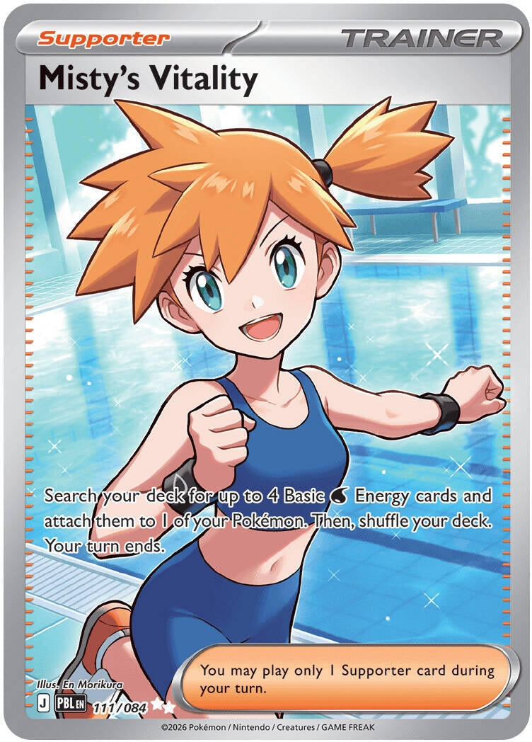 Image for Misty's Vitality (111/084) [ME05: Pitch Black] {ME05} - Pokemon
