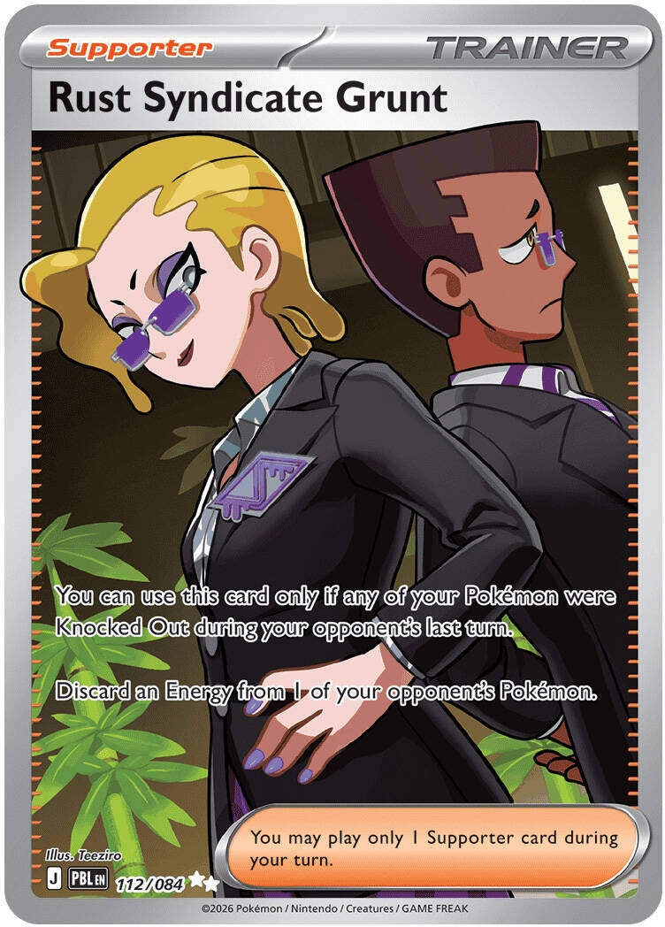 Image for Rust Syndicate Grunt (112/084) [ME05: Pitch Black] {ME05} - Pokemon