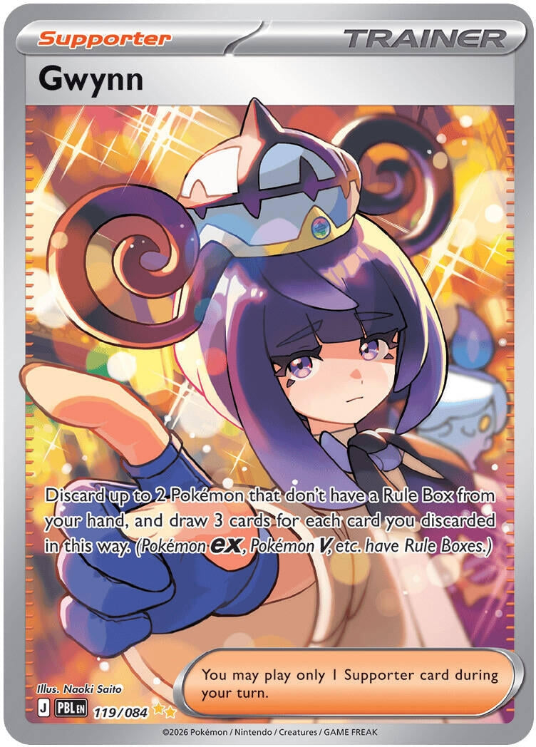 Image for Gwynn (119/084) [ME05: Pitch Black] {ME05} - Pokemon