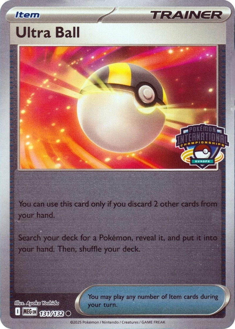 Image for Ultra Ball - European International Championship (131/132) [League & Championship Cards] - Pokemon