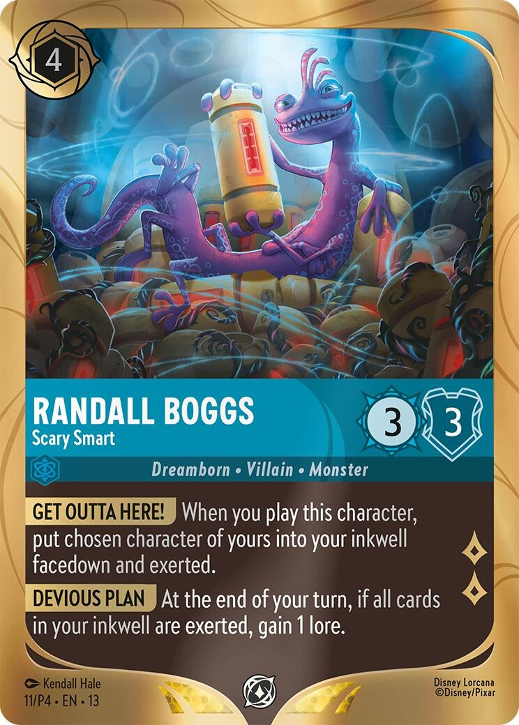 Image for Randall Boggs - Scary Smart (11) [Disney Lorcana Promo Cards] - Disney Lorcana