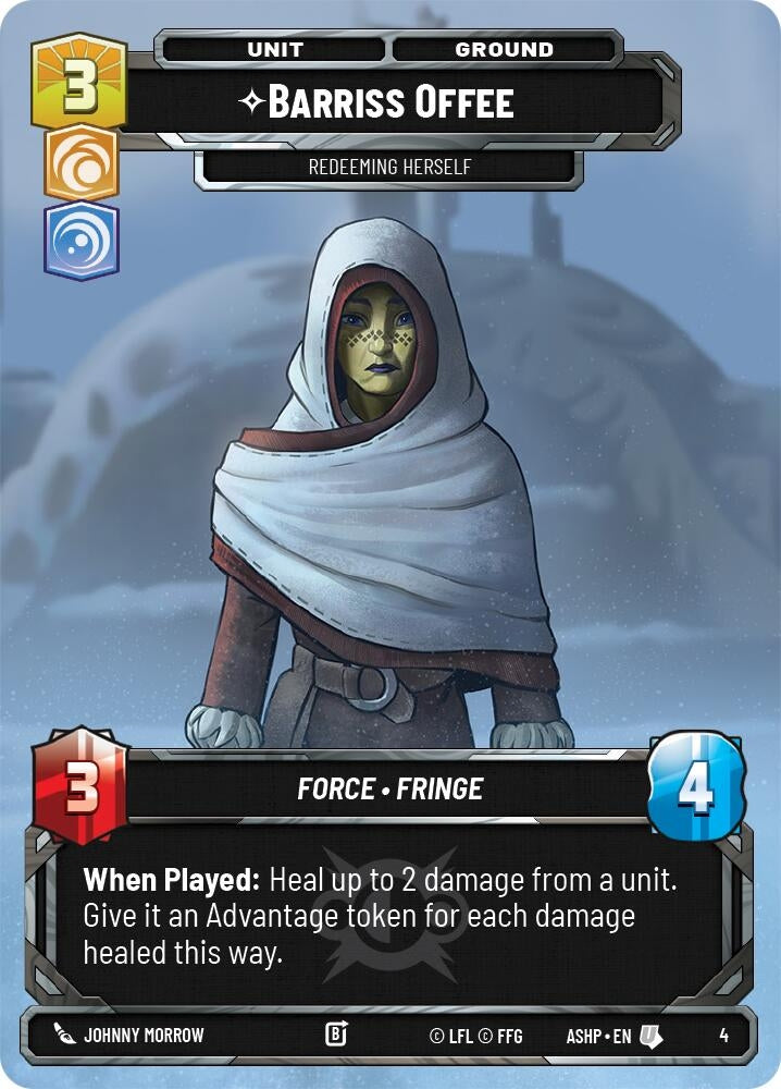 Image for Barriss Offee (4) [Ashes of the Empire - Weekly Play Promos] {ASHWPP} - Star Wars: Unlimited