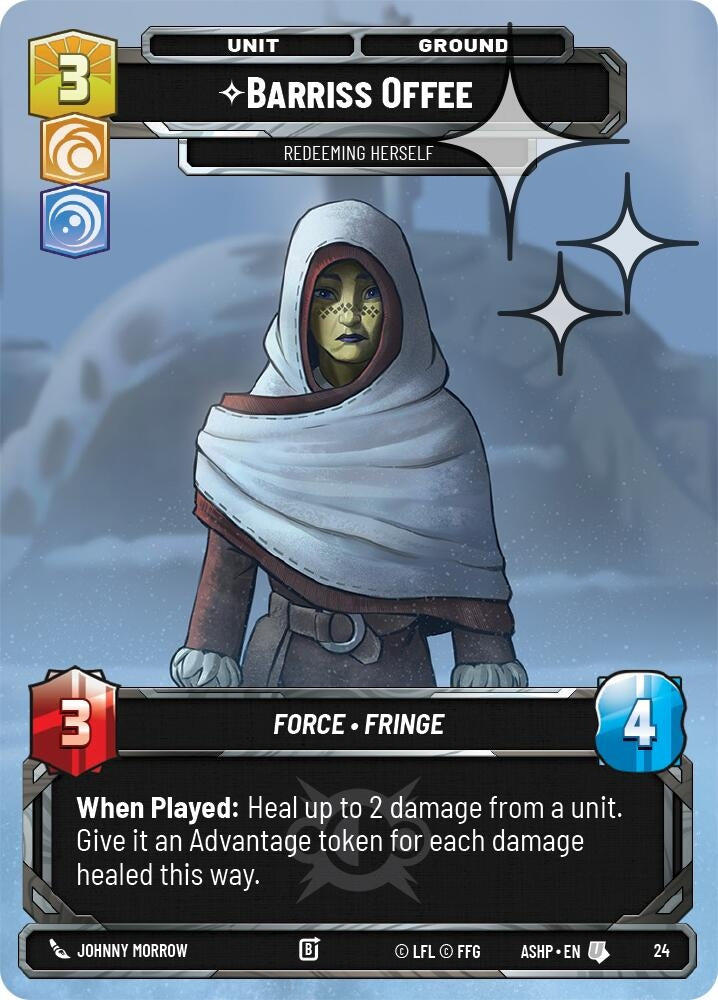 Image for Barriss Offee (Foil) (24) [Ashes of the Empire - Weekly Play Promos] {ASHWPP} - Star Wars: Unlimited