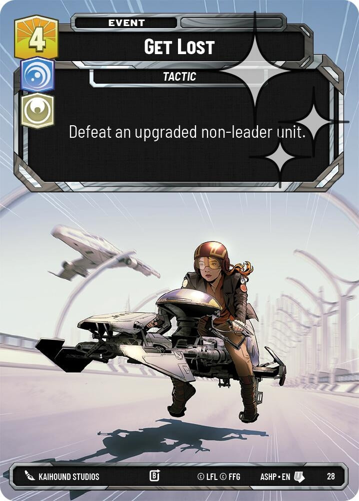 Image for Get Lost (Foil) (28) [Ashes of the Empire - Weekly Play Promos] {ASHWPP} - Star Wars: Unlimited