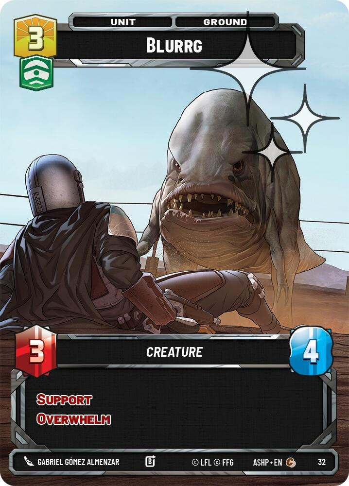 Image for Blurrg (Foil) (32) [Ashes of the Empire - Weekly Play Promos] {ASHWPP} - Star Wars: Unlimited