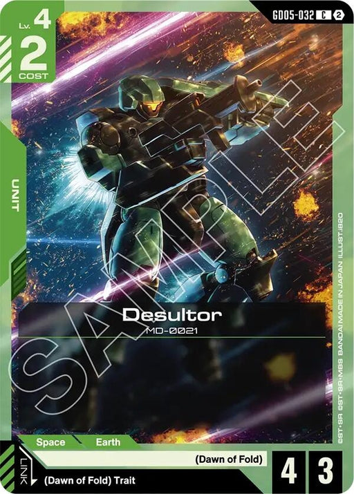 Image for Desultor (GD05-032) [Freedom Ascension] {GD05} - Gundam Card Game