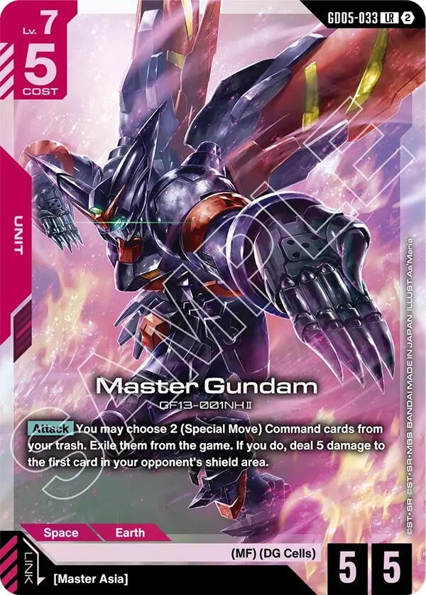 Image for Master Gundam (GD05-033) [Freedom Ascension] {GD05} - Gundam Card Game