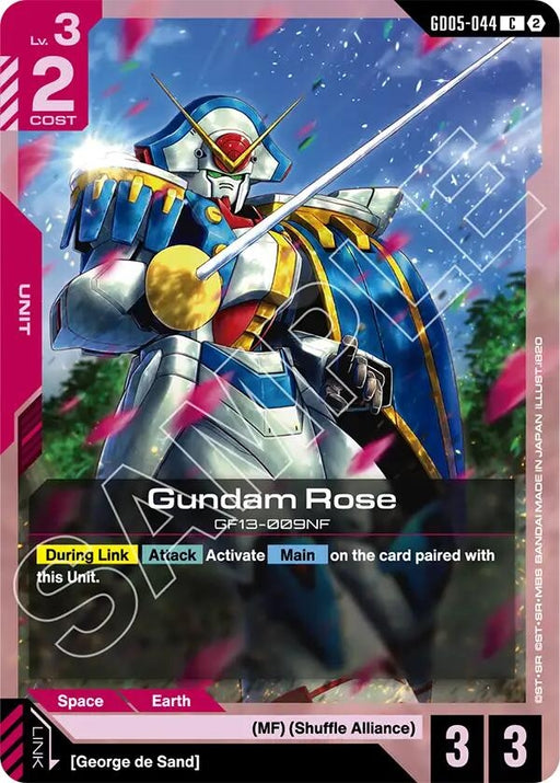 Image for Gundam Rose (GD05-044) [Freedom Ascension] {GD05} - Gundam Card Game