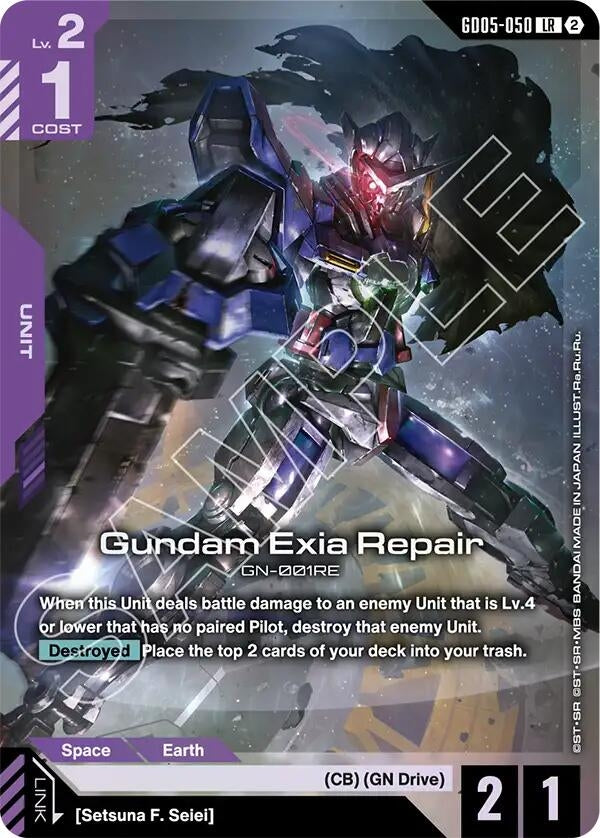Image for Gundam Exia Repair (GD05-050) [Freedom Ascension] {GD05} - Gundam Card Game