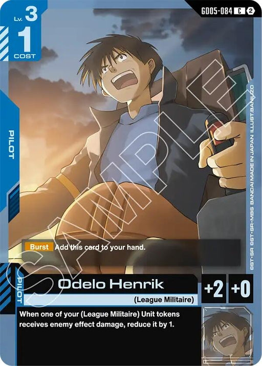 Image for Odelo Henrik (GD05-084) [Freedom Ascension] {GD05} - Gundam Card Game