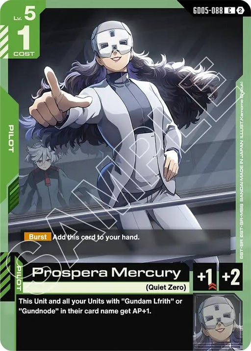 Image for Prospera Mercury (GD05-088) [Freedom Ascension] {GD05} - Gundam Card Game