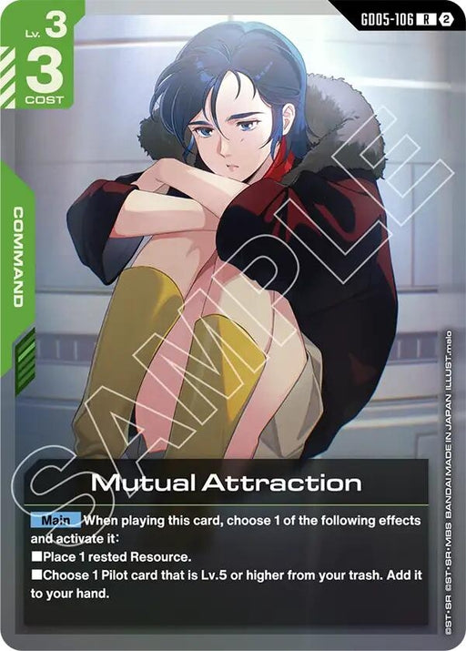 Image for Mutual Attraction (GD05-106) [Freedom Ascension] {GD05} - Gundam Card Game