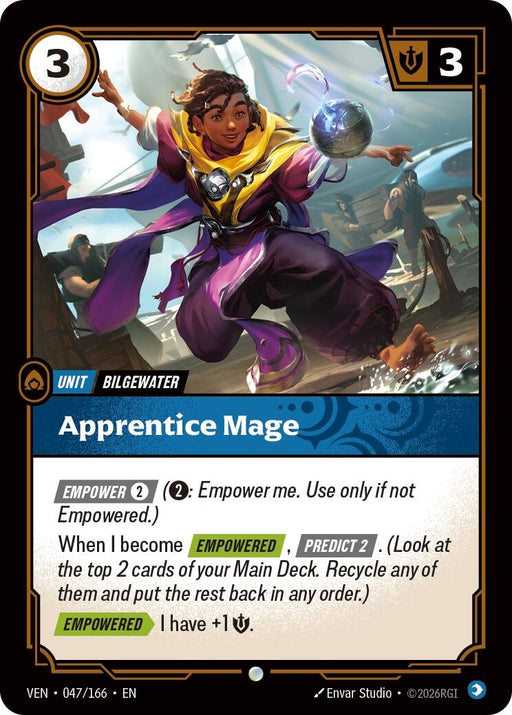 Image for Apprentice Mage (047/166) [Vendetta] - Riftbound: League of Legends Trading Card Game