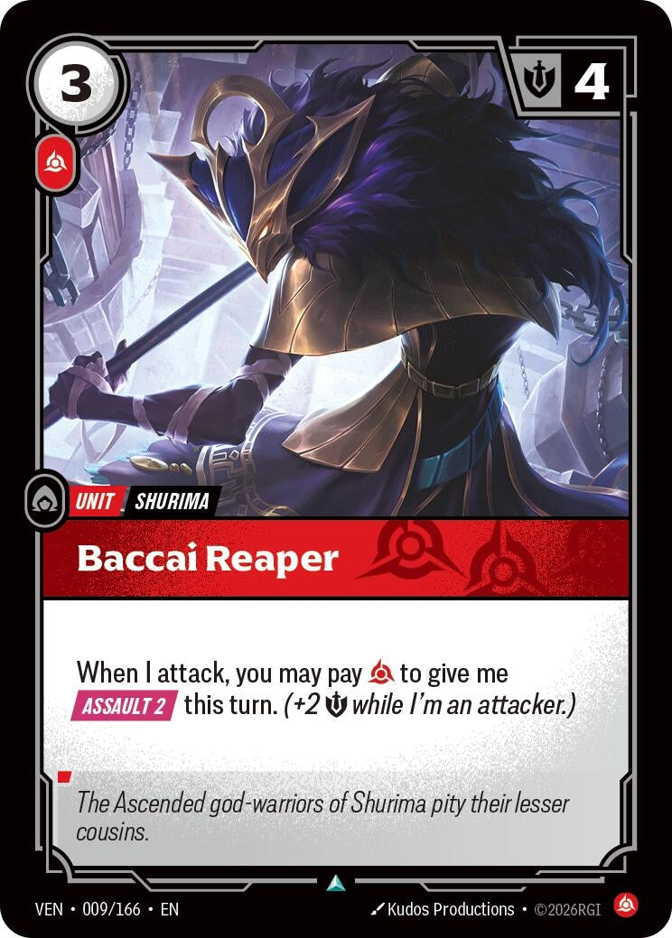 Image for Baccai Reaper (009/166) [Vendetta] - Riftbound: League of Legends Trading Card Game