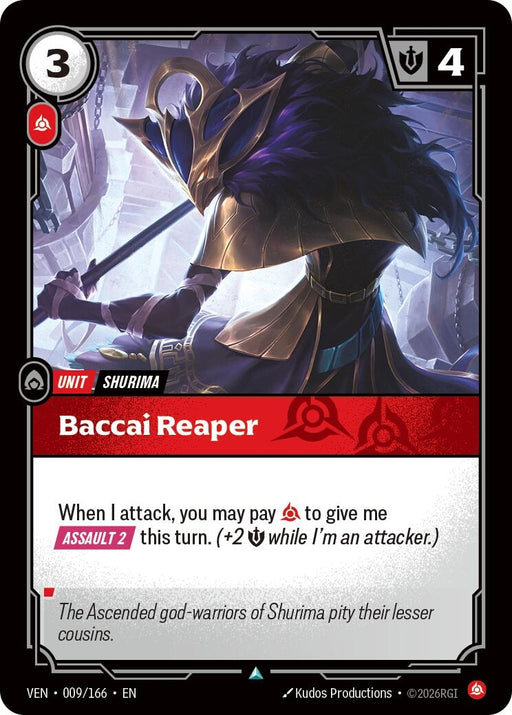 Image for Baccai Reaper (009/166) [Vendetta] - Riftbound: League of Legends Trading Card Game