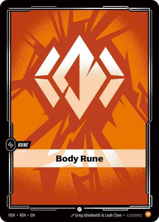 Image for Body Rune (R04) [Vendetta] - Riftbound: League of Legends Trading Card Game