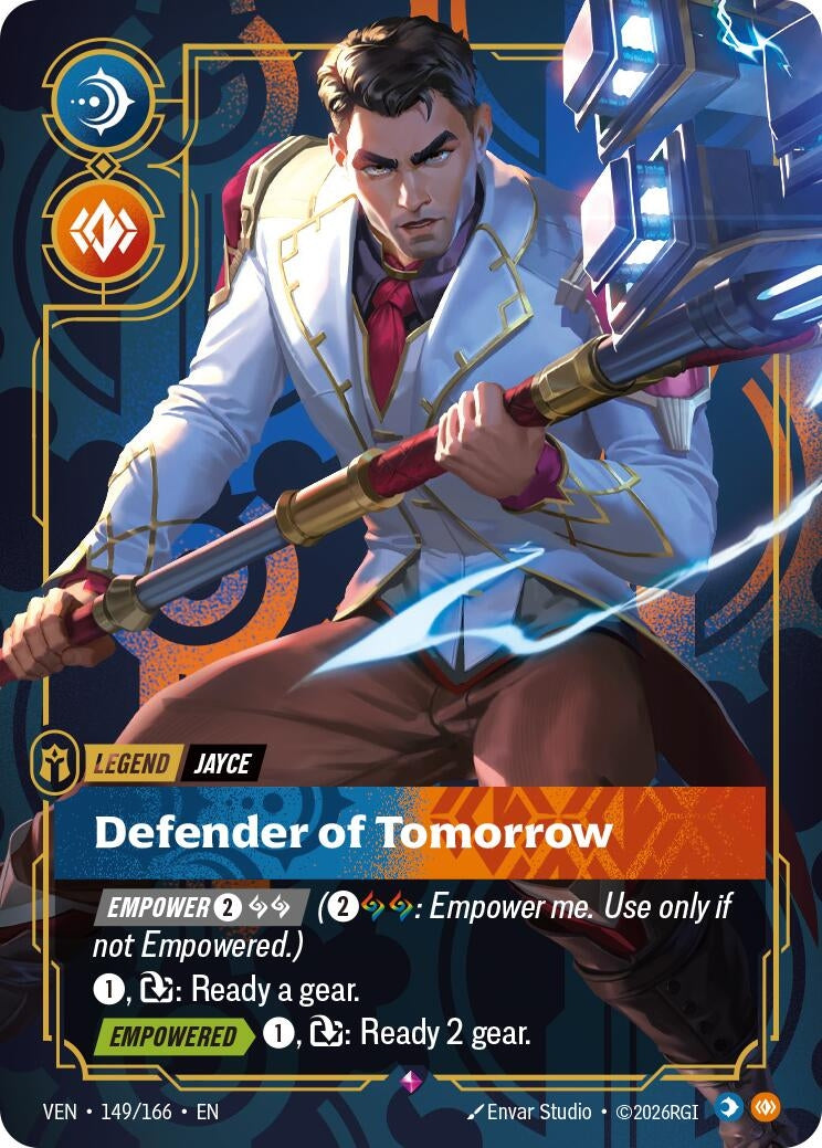 Image for Jayce - Defender of Tomorrow (149/166) [Vendetta] - Riftbound: League of Legends Trading Card Game