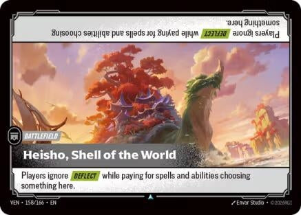 Image for Heisho, Shell of the World (158/166) [Vendetta] - Riftbound: League of Legends Trading Card Game