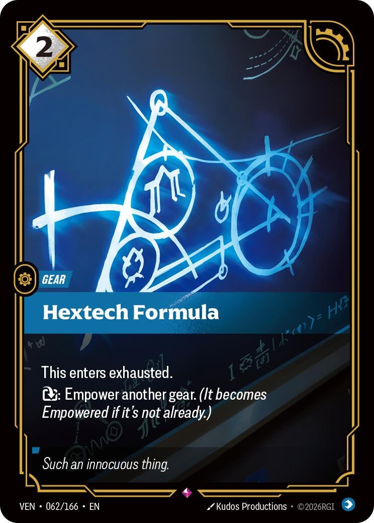 Image for Hextech Formula (062/166) [Vendetta] - Riftbound: League of Legends Trading Card Game