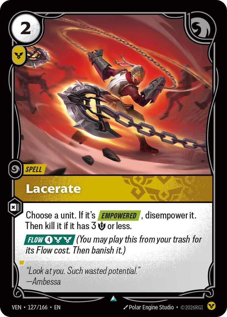Image for Lacerate (127/166) [Vendetta] - Riftbound: League of Legends Trading Card Game