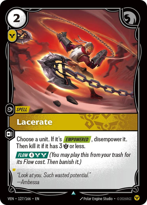 Image for Lacerate (127/166) [Vendetta] - Riftbound: League of Legends Trading Card Game
