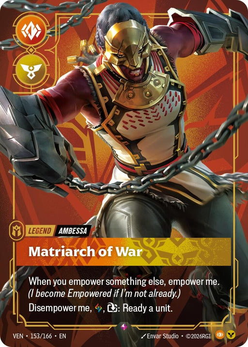 Image for Ambessa - Matriarch of War (153/166) [Vendetta] - Riftbound: League of Legends Trading Card Game