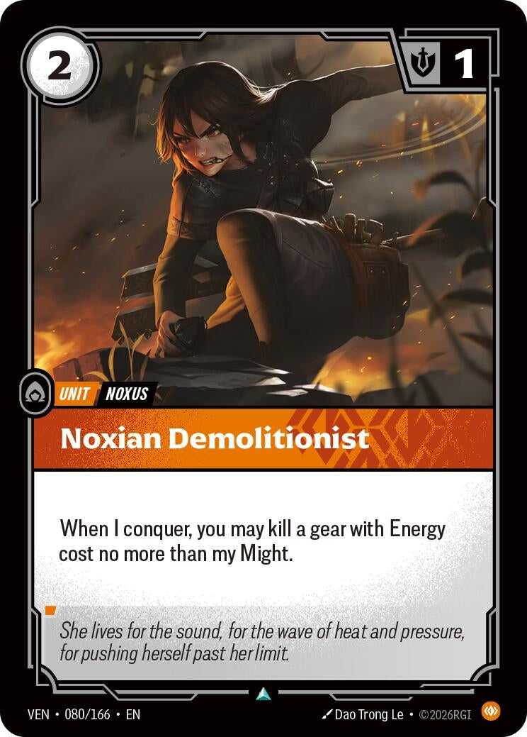 Image for Noxian Demolitionist (080/166) [Vendetta] - Riftbound: League of Legends Trading Card Game