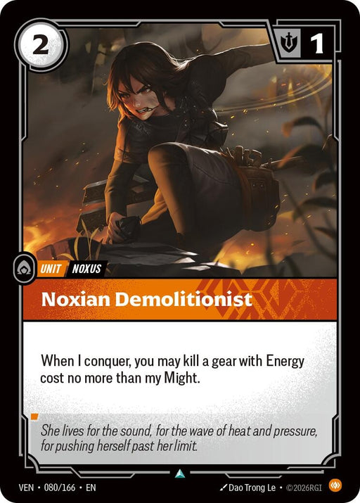 Image for Noxian Demolitionist (080/166) [Vendetta] - Riftbound: League of Legends Trading Card Game