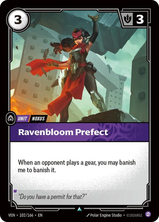 Image for Ravenbloom Prefect (102/166) [Vendetta] - Riftbound: League of Legends Trading Card Game