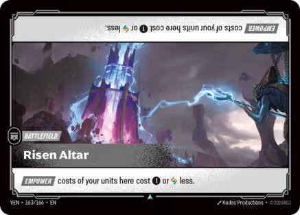 Image for Risen Altar (163/166) [Vendetta] - Riftbound: League of Legends Trading Card Game