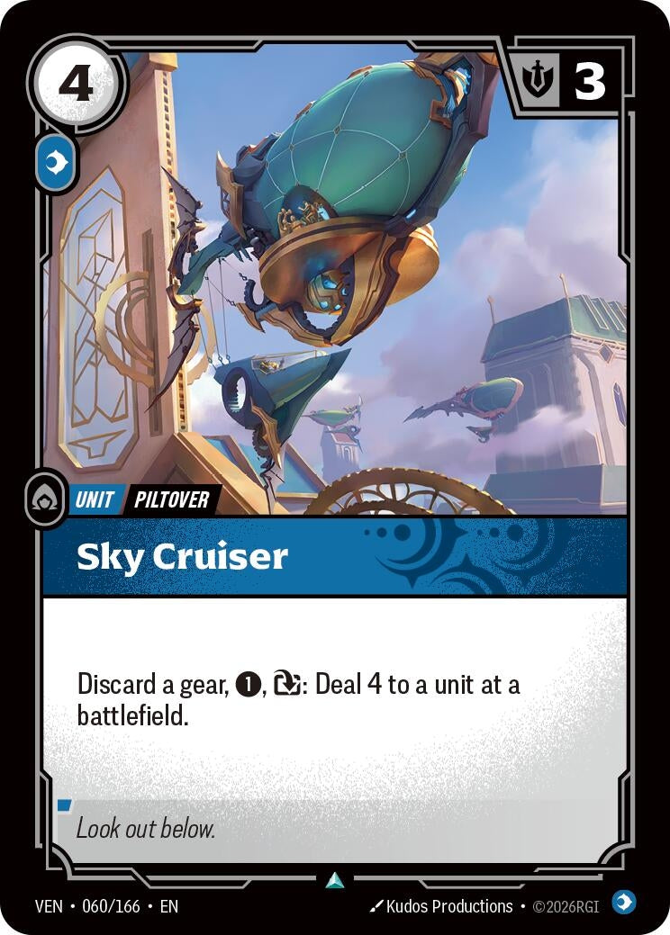 Image for Sky Cruiser (060/166) [Vendetta] - Riftbound: League of Legends Trading Card Game