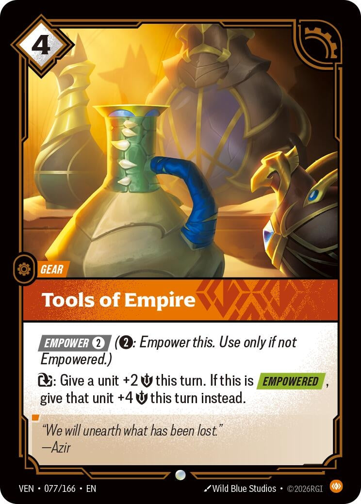 Image for Tools of Empire (077/166) [Vendetta] - Riftbound: League of Legends Trading Card Game