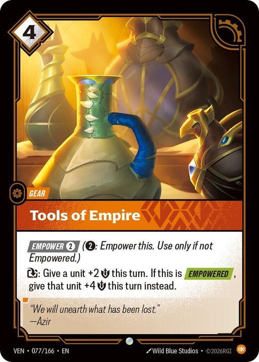 Image for Tools of Empire (077/166) [Vendetta] - Riftbound: League of Legends Trading Card Game