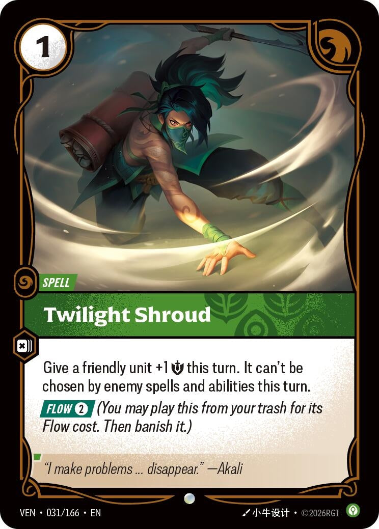 Image for Twilight Shroud (031/166) [Vendetta] - Riftbound: League of Legends Trading Card Game