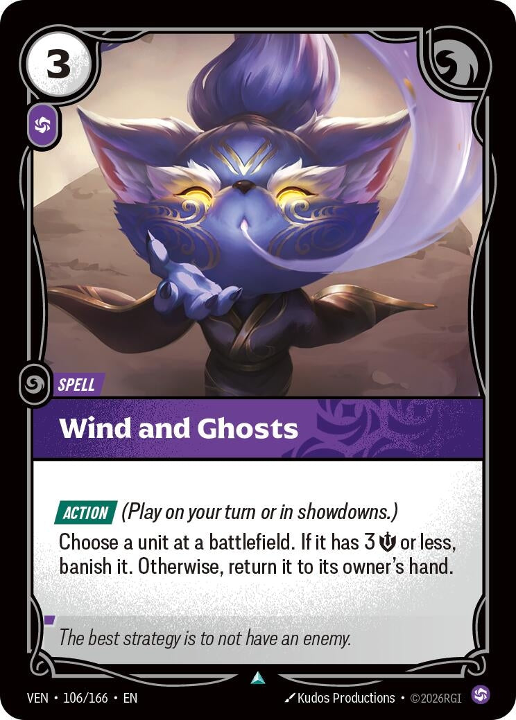 Image for Wind and Ghosts (106/166) [Vendetta] - Riftbound: League of Legends Trading Card Game