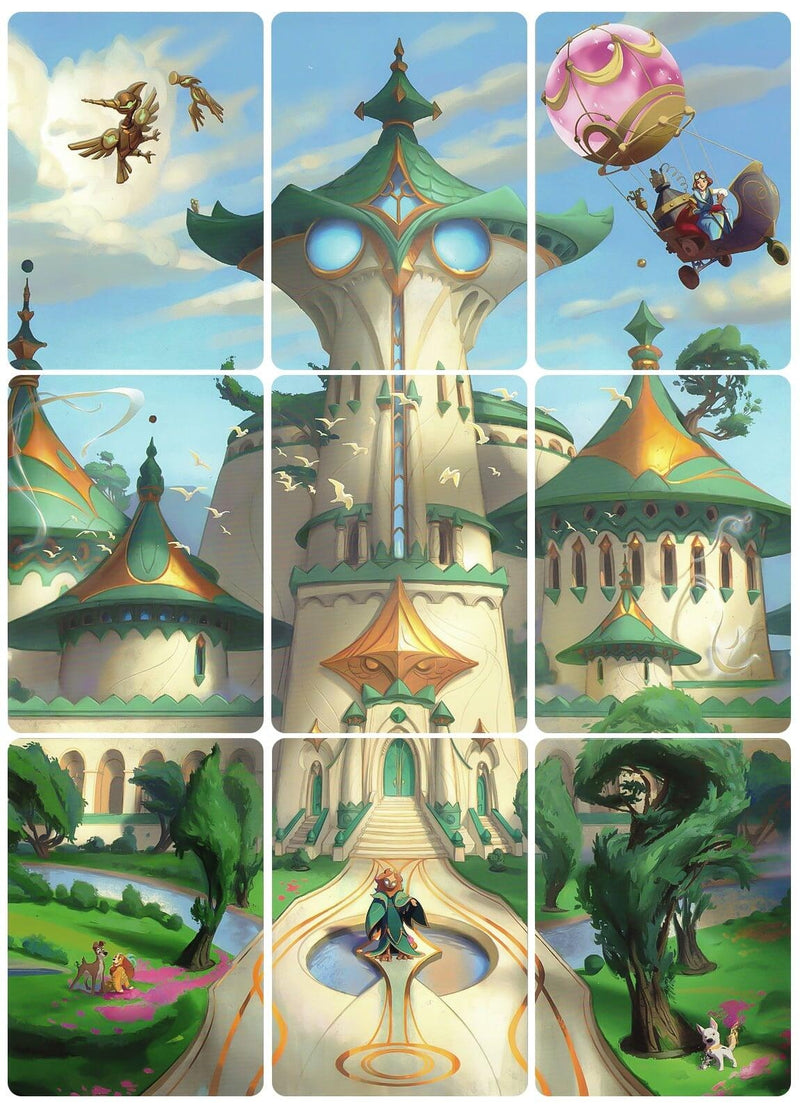 Image for Archazia's Island Puzzle Insert (Set of 9) (Version 1 of 2) [Archazia's Island] - Disney Lorcana