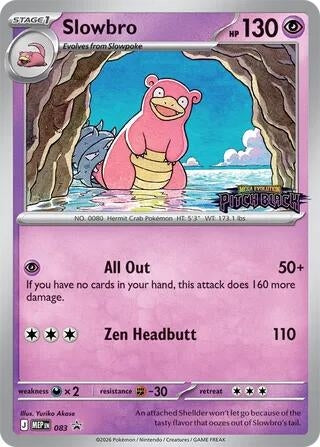 Image for Slowbro - 083 (Pitch Black Stamped) (083) [ME: Mega Evolution Promo] - Pokemon