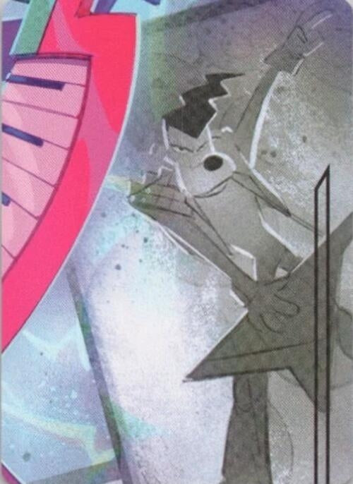Image for Powerline - World's Greatest Rock Star Puzzle Insert (Middle Right) [Fabled] - Disney Lorcana