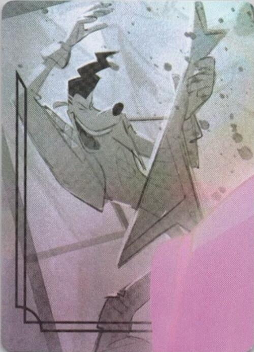 Image for Powerline - World's Greatest Rock Star Puzzle Insert (Bottom Left) [Fabled] - Disney Lorcana