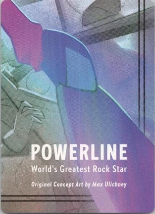 Image for Powerline - World's Greatest Rock Star Puzzle Insert (Bottom Right) [Fabled] - Disney Lorcana