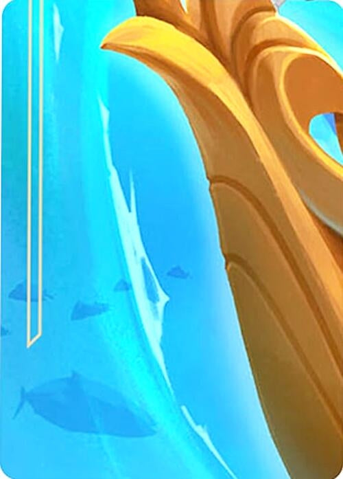 Image for Azurite Sea Puzzle Insert (Middle Left) [Azurite Sea] - Disney Lorcana
