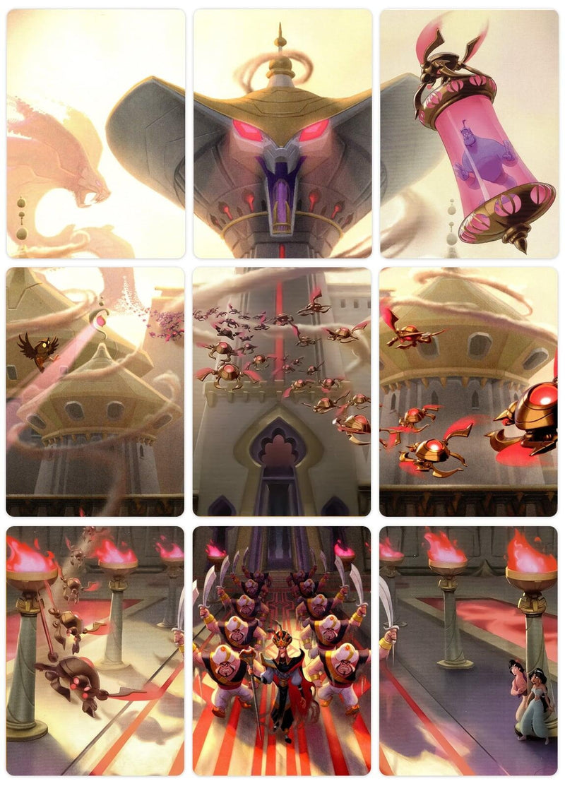 Image for Reign of Jafar Puzzle Insert (Set of 9) (Version 1 of 2) [Reign of Jafar] - Disney Lorcana