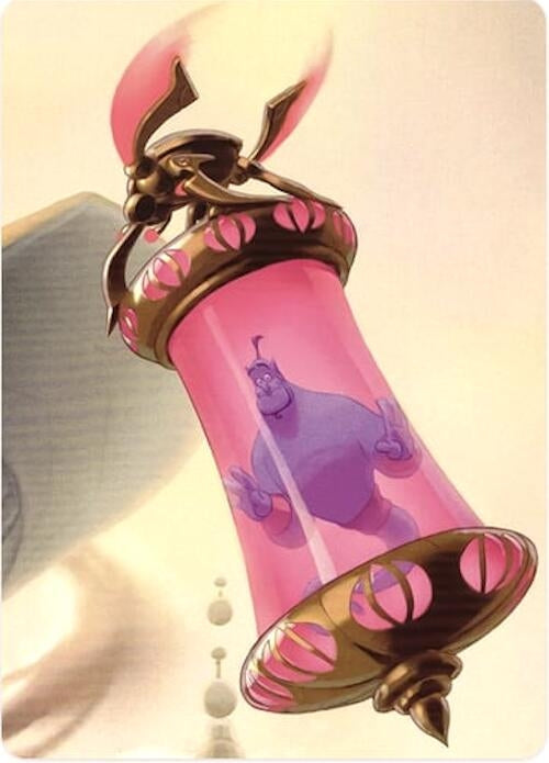 Image for Reign of Jafar Puzzle Insert (Version 1 of 2) (Top Right) [Reign of Jafar] - Disney Lorcana