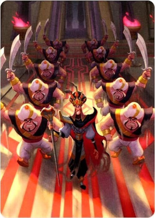 Image for Reign of Jafar Puzzle Insert (Version 1 of 2) (Bottom Middle) [Reign of Jafar] - Disney Lorcana