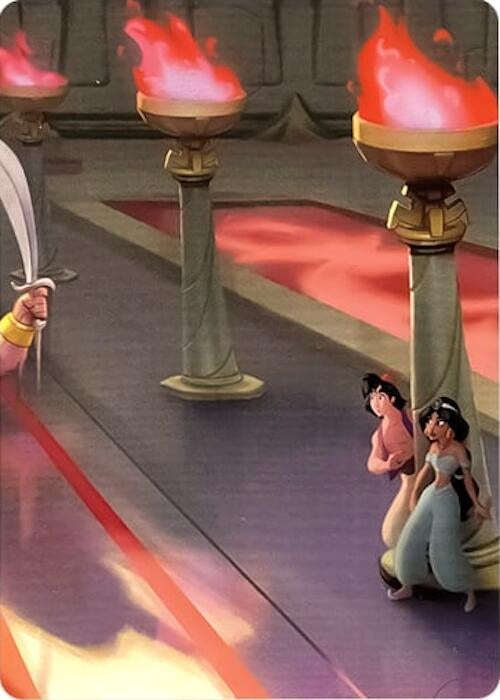 Image for Reign of Jafar Puzzle Insert (Version 1 of 2) (Bottom Right) [Reign of Jafar] - Disney Lorcana