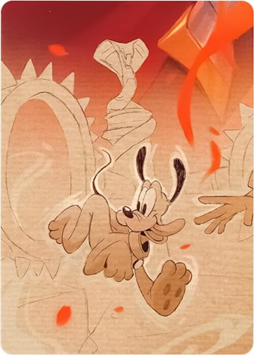 Image for Reign of Jafar Puzzle Insert (Version 2 of 2) (Bottom Left) [Reign of Jafar] - Disney Lorcana