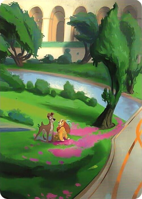 Image for Archazia's Island Puzzle Insert (Version 1 of 2) (Bottom Left) [Archazia's Island] - Disney Lorcana